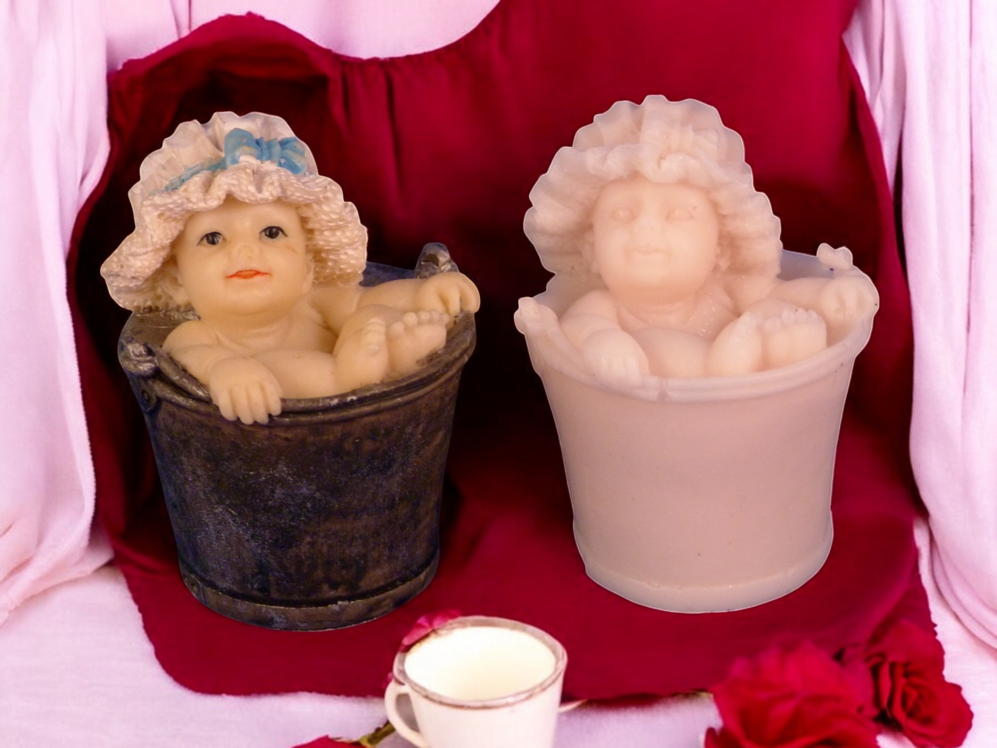 (image for) Baby in een Emmer Zeepje Nr 1 (eigen creatie)